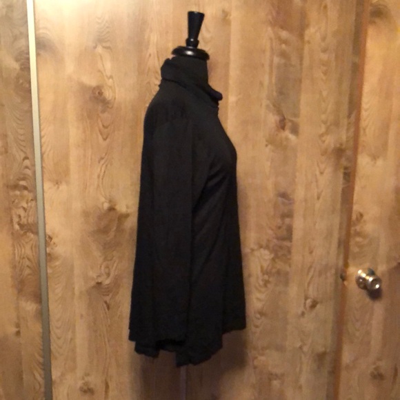 Black Turtleneck Long Sleeve Tunic - Picture 4 of 6